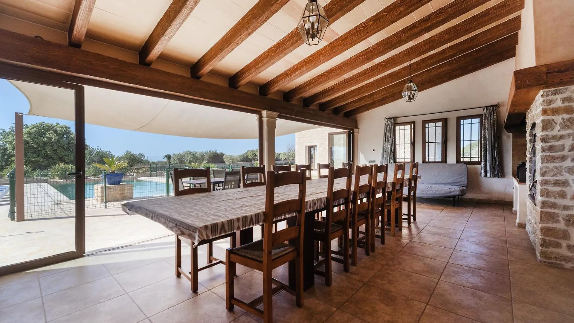 Horská chata Finca Sa Pletassa 8 Pax Wifi Piscina Jardin Bbq S'Horta