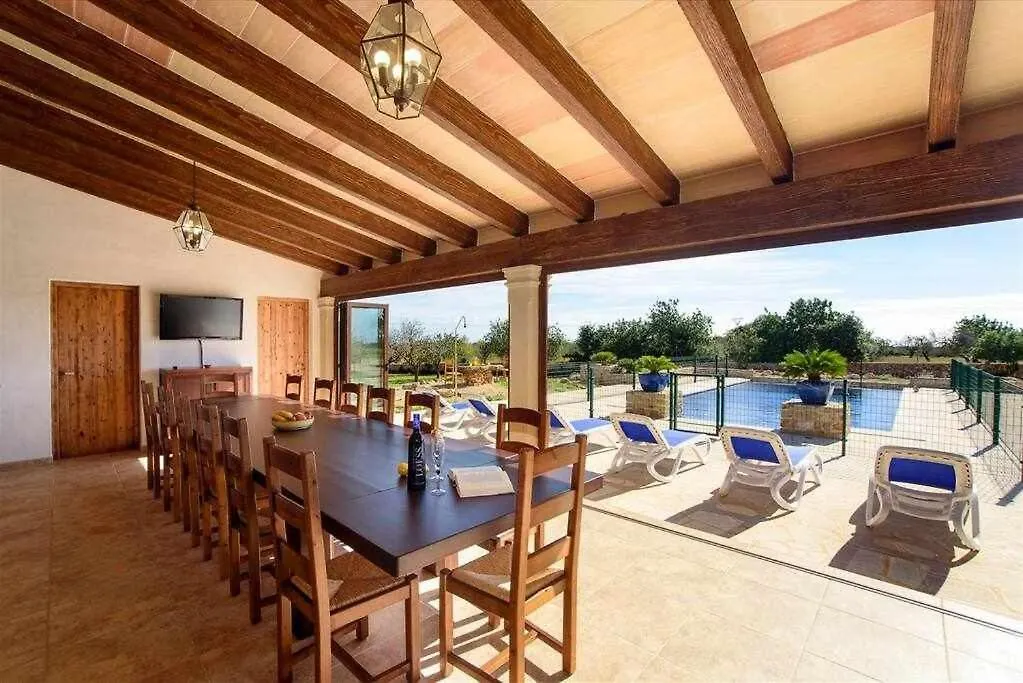 Finca Sa Pletassa 8 Pax Wifi Piscina Jardin Bbq S'Horta